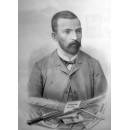 РЕПРОДУКЦИИ НА КАРТИНИ Портрет на Захари Стоянов (1896)